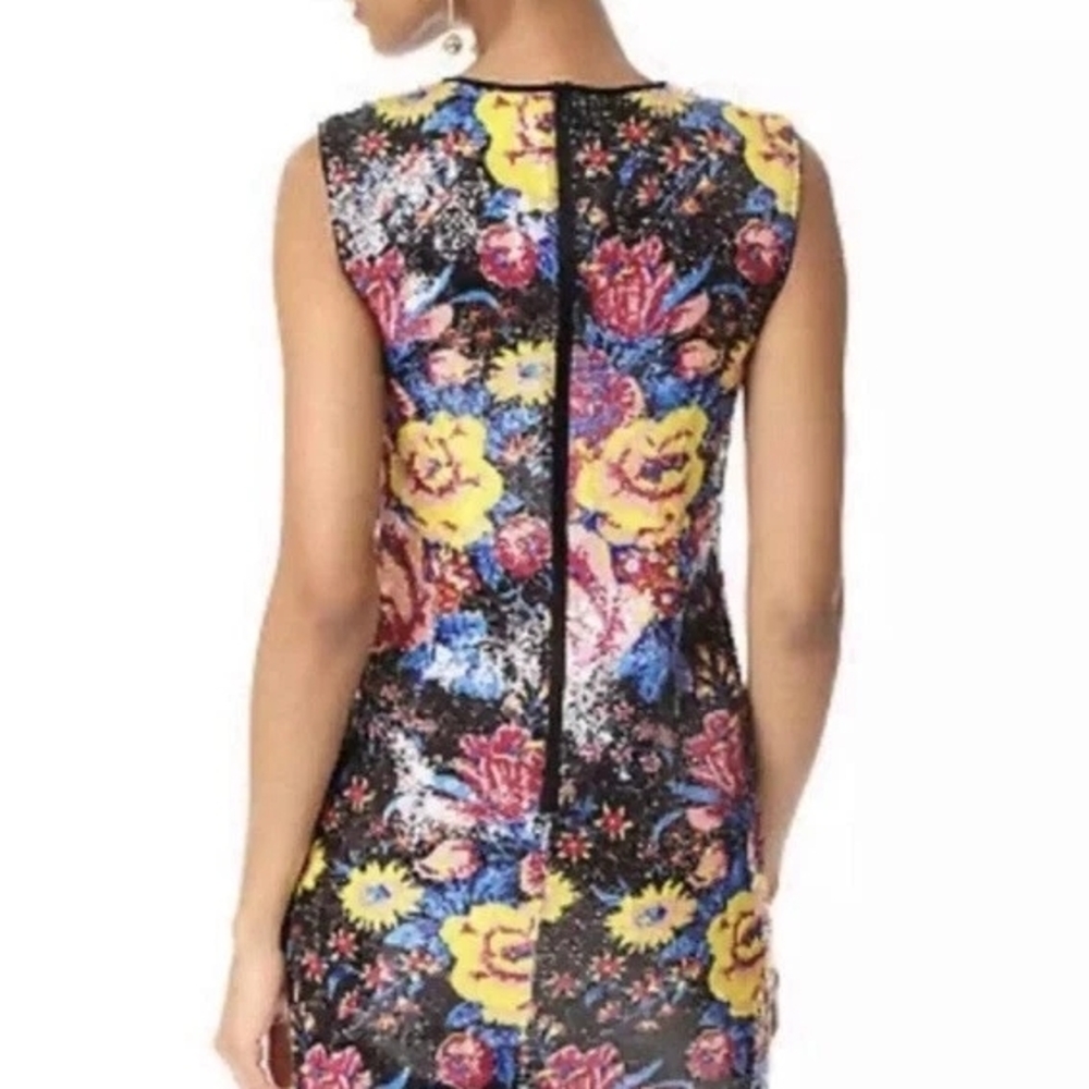 Diane Von Furstenberg Multicolor Floral Mini Dress - Picture 2 of 5